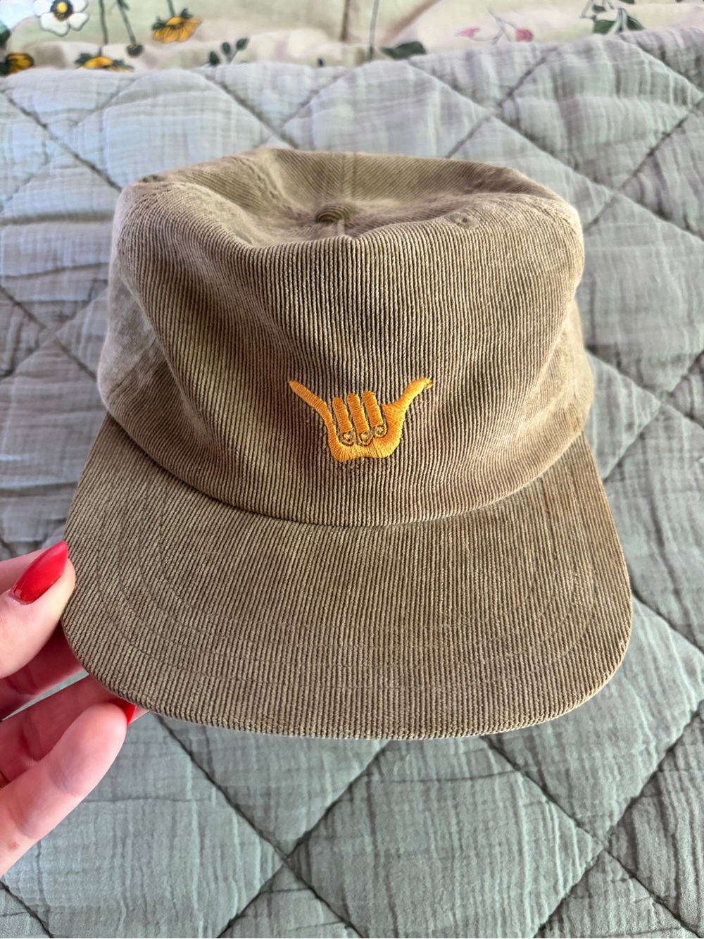 Hang Loose Corduroy Cap